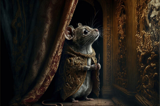 Rat King an Original Hand Painted King -  Israel
