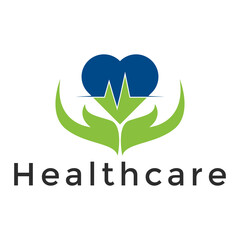 Fototapeta premium health vector logo design logo template for health