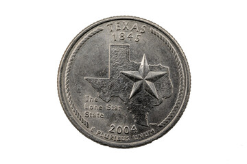 Texas State Quarter, 50 state quarters 1845 -2004 The Lone Star State