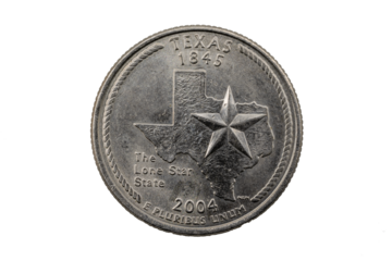 Texas State Quarter, 50 state quarters 1845 -2004 The Lone Star State