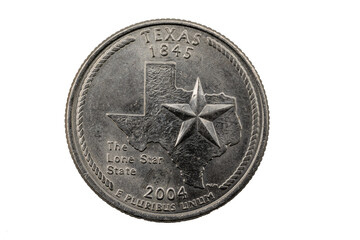 Texas State Quarter, 50 state quarters 1845 -2004 The Lone Star State