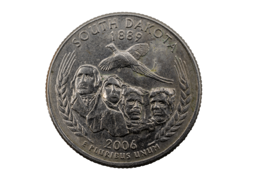 South Dakota State Quarter, 50 state quarters 1889 - 2006