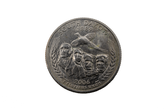South Dakota State Quarter, 50 state quarters 1889 - 2006