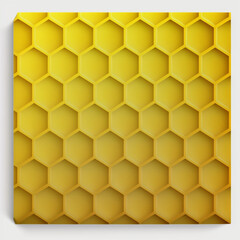 honeycomb isolated on white