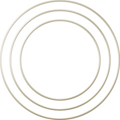 Platinum, silver, metal rings. Thin circle frames as award badge, shiny button, first trophy, medal ellipse or border frame