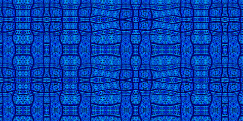 Colored African fabric - Seamless and textured pattern, high definition illustration