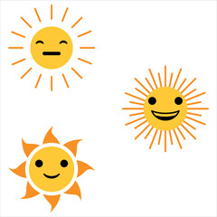 Smiling sun