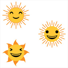 Smiling sun