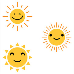 Smiling sun