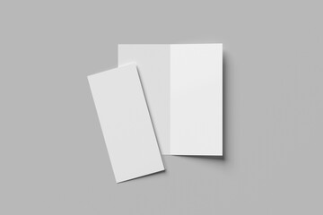 DL Bifold Brochure Mockup