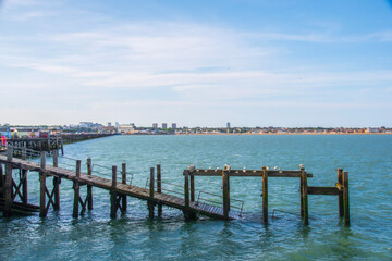 Fototapeta premium pier in the ocean