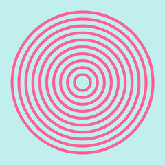 Helix in square illustration