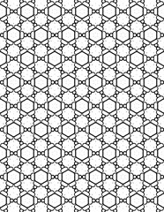 Black and white abstract geometric pattern