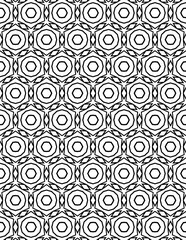 Black and white abstract geometric pattern