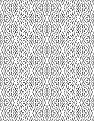 Black and white abstract geometric pattern