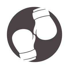 Boxing logo icon design