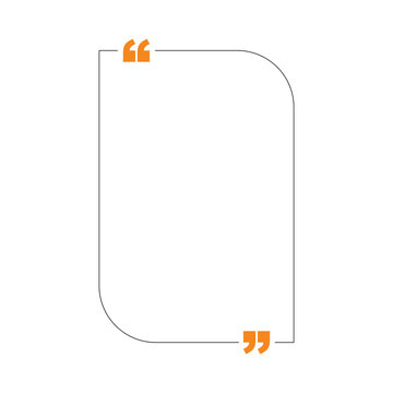Simple shape border line for copy space
