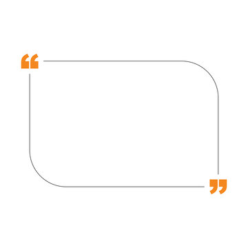 Simple shape border line for copy space