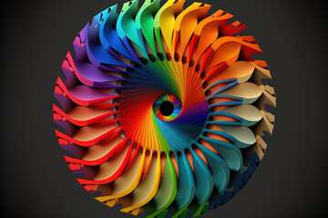 Visual Color Wheel, Generative AI