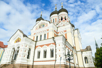 エストニアの首都タリンの美しい風景