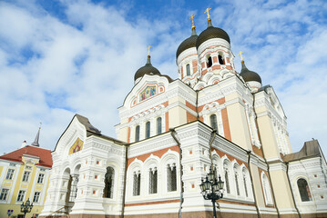 エストニアの首都タリンの美しい風景