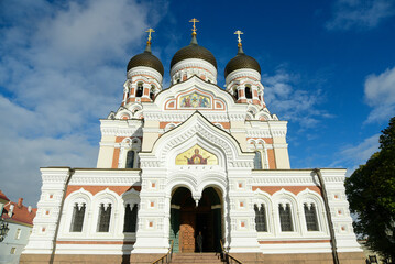 エストニアの首都タリンの美しい風景