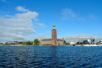 スウェーデンの首都ストックホルムの美しい風景