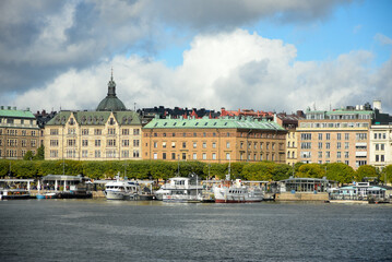 スウェーデンの首都ストックホルムの美しい風景