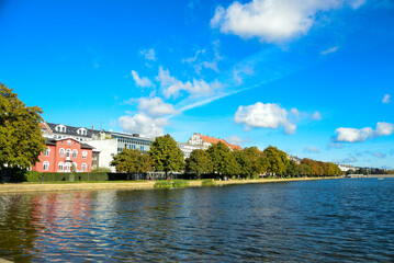Fototapeta na wymiar デンマークの首都コペンハーゲンの美しい風景
