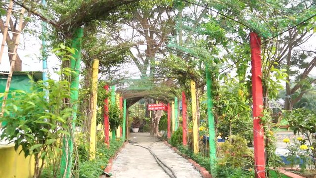 outside park gate in bangladesh barisal