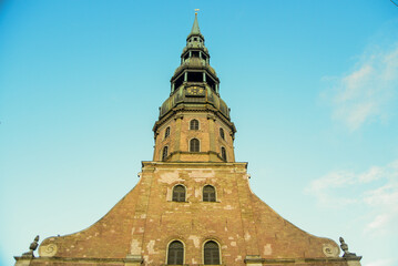 Obraz premium ラトビアの首都リガの美しい風景