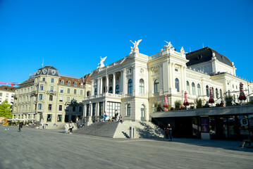 Obraz premium スイスチューリッヒの美しい風景