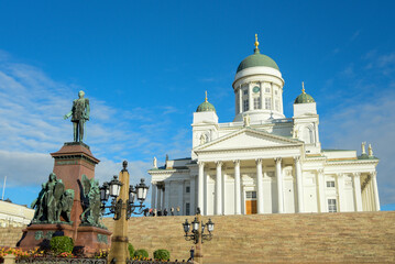 フィンランドの首都ヘルシンキの美しい風景Beautiful scenery of Helsinki, the...