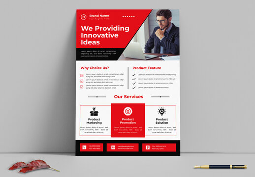 Innovative Flyer Design Template