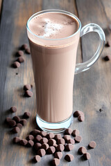 Chocolate Milk Shake Coffee