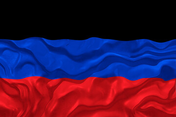 National flag of Donetsk People's Republic. Background  with flag of Donetsk People's Republic.
