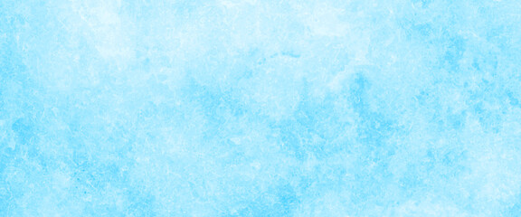 White and blue color frozen ice surface design abstract background. blue and white watercolor paint splash or blotch background with fringe bleed wash and bloom design.