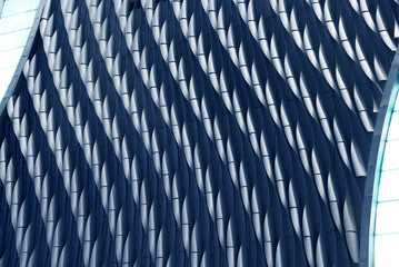 Exterior of modern architecture. Building abstract background