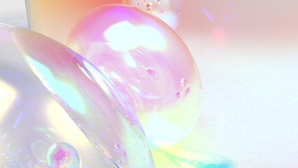 luxury pearls background, pearls background 3D render