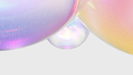luxury pearls background, pearls background 3D render