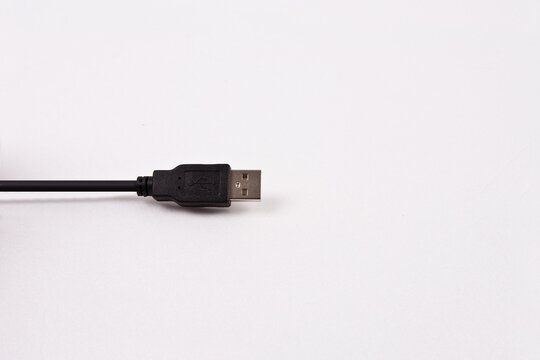USB data cable with a path on a white background. Designed to connect micro USB devices including phones and tablets.