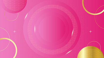 Abstract 3d background with pink paper layers.