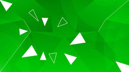 Abstract vibrant emerald green background. Vector polygonal design illustrator