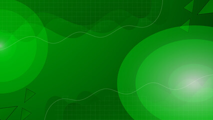 Abstract vibrant emerald green background. Vector polygonal design illustrator