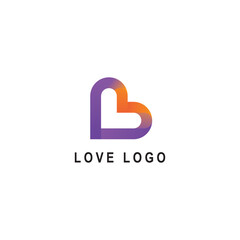 LOVE LOGO DESIGN COLORS CONCEPT