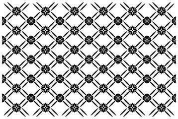 black and white seamless pattern