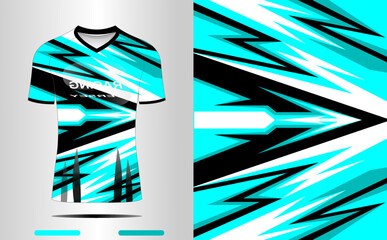 Football Jersey design template. Football club uniform T-shirt front view