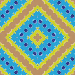Abstract ethnic rug ornamental seamless pattern.Perfect for fashion, textile design, cute themed fabric, on wall paper, wrapping paper, fabrics and home decor.
