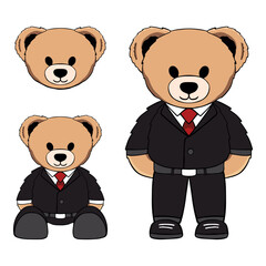 tedy bead doll for valentine