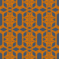Abstract geometric pattern. A seamless background, vintage texture.